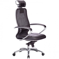 Руководительское кресло «SAMURAI SL-2.04 черный плюс»